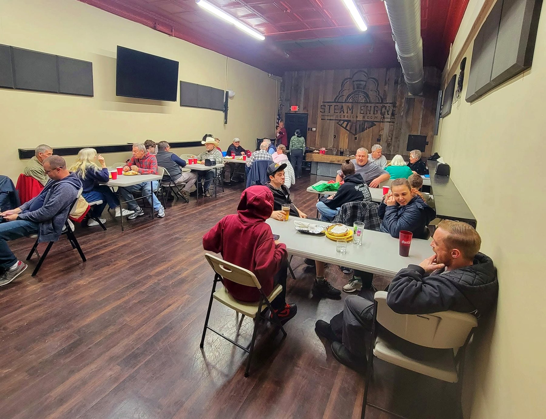 Real club meeting photograph